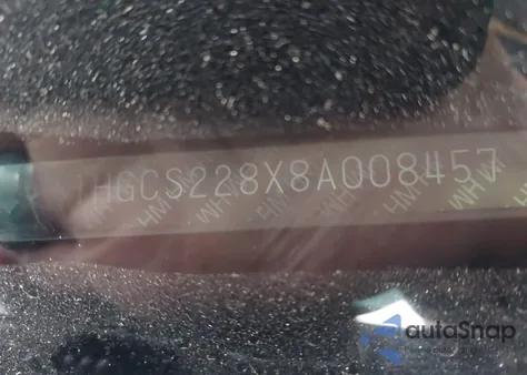 2008 Honda Accord 3.5 Ex-L z USA, uszkodzony, nr VIN 1HGCS228X8A008457